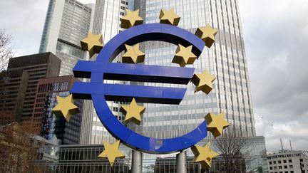 Le si&egrave;ge de la Banque centrale europ&eacute;enne (BCE) &agrave; Francort (Allemagne). (MAXPPP)