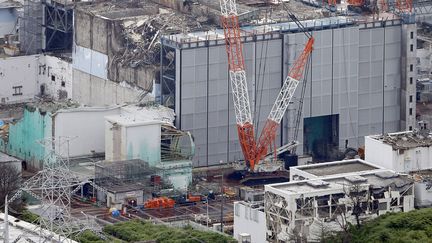 Vue a&eacute;rienne du r&eacute;acteur n&deg;3 de la centrale de Fukushima, le 23 juillet 2013 au Japon.&nbsp; (KYODO / REUTERS )