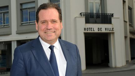 le sénateur des Pyrénées-Atlantiques&nbsp;(Nouvelle Aquitaine),&nbsp;Max Brisson, le 6 janvier 2014. (GAIZKA IROZ / AFP)