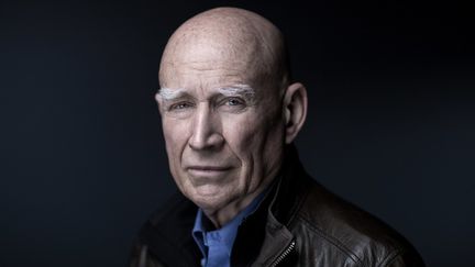 Le photographe brésilien Sebastiao Salgado en mai 2021 à Paris. (JOEL SAGET / AFP)