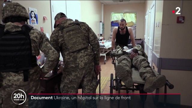 Krieg in der Ukraine: Innerhalb des Militärkrankenhauses an der Front im Donbass