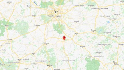 Les coups de feu ont été tirés dans le quartier de la Chaussée, à Montargis (Loiret). (CAPTURE D’ÉCRAN GOOGLE MAPS)