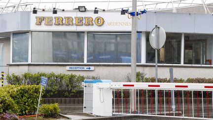 L'usine Ferrero à Arlon, en Belgique, le 07 avril 2022. (JULIEN WARNAND / EPA)