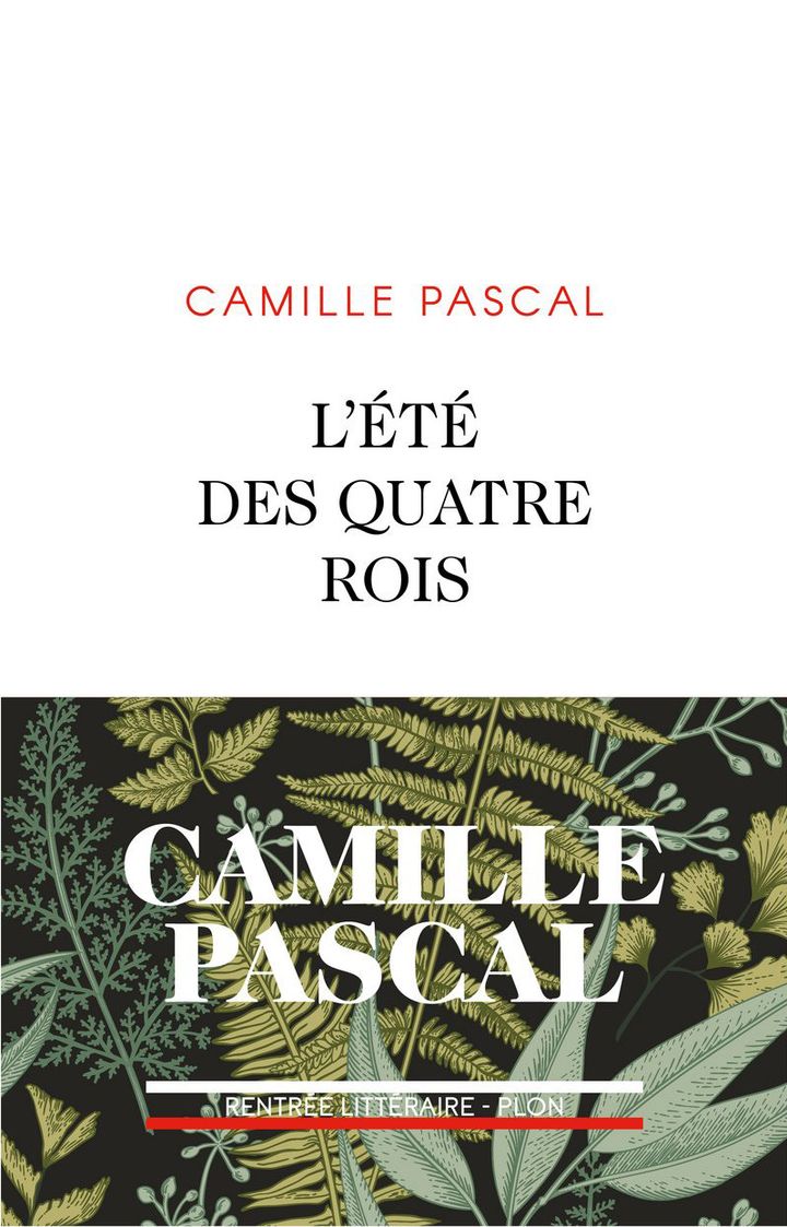 "L'été des quatre rois" de Camille Pascal : 1re de couverture
 (Plon)