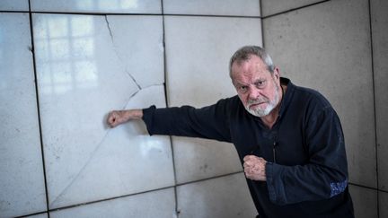 Le réalisateur Terry Gilliam, le 13 mars 2018 à l'opéra Bastille, à Paris. (STEPHANE DE SAKUTIN / AFP)