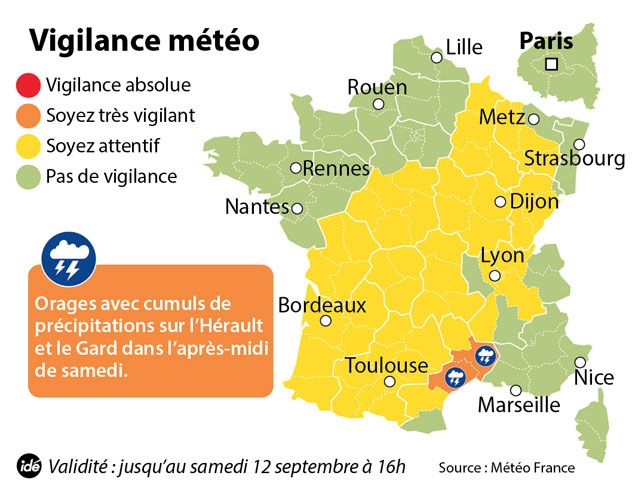 &nbsp; (© Météo France)