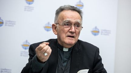 Monseigneur Georges Pontier, archevêque de Marseille et président de la Conférence des évêques de France, le 10 octobre 2016. (VINCENT ISORE / MAXPPP)