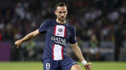 Fabian Ruiz durant le match de Ligue 1 entre le Paris-Saint-Germain et l'Olympique de Marseille, le 16 octobre 2022 au Parc des Prince. (JEAN CATUFFE / DPPI via AFP)