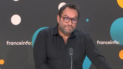 Le producteur Stéphane Caput, vendredi 4 octobre 2024. (FRANCEINFO / RADIO FRANCE)