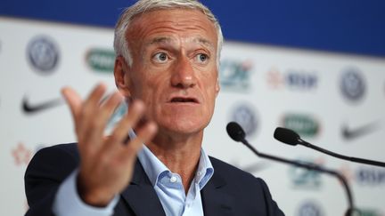 Le sélectionneur de l'équipe de France, Didier Deschamps. (PATRICK KOVARIK / AFP)