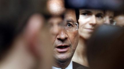 François Hollande à Nantes le 19 janvier (PATRICK KOVARIK / AFP)