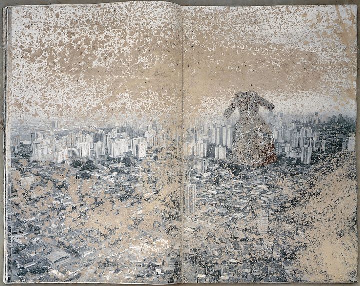 Anselm Kiefer, "Liliths Töchter", 1998, collection particulière
 (Anselm Kiefer photo © atelier Anselm Kiefer)