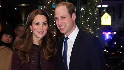 &nbsp; (Kate et William à nouveau parents © MAXPPP)