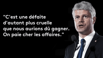 Laurent Wauquiez, le 23 avril 2017 sur France 2. (MAXPPP)