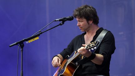 Bertrand Cantat sur scène en 2014.
 (Alain ROBERT/APERCU/SIPA)