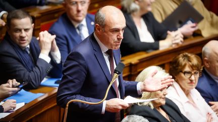 Olivier Marleix, le président du groupe LR à l'Assemblée nationale, le 10 janvier 2023. (THOMAS PADILLA / MAXPPP)