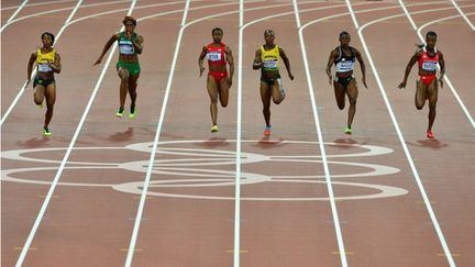 Les filles du 100m