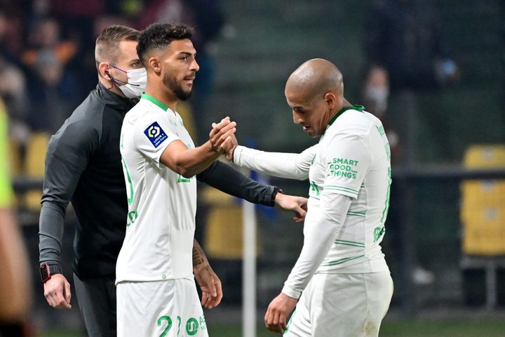 Wahbi Khazri et Denis Bouanga manqueront cruellement à l'ASSE en janvier. (R?MY PERRIN / MAXPPP)