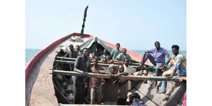 30 hommes sont à bord de &quot;La Pirogue&quot; en route vers l&#039;Espagne
 (DR)