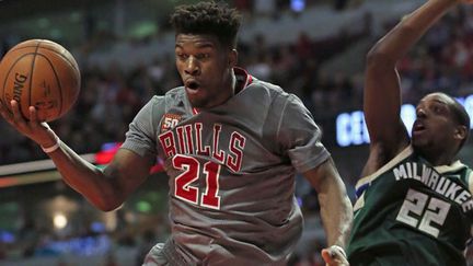 Le joueur des Bulls, Jimmy Butler