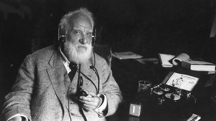 L'inventeur du téléphone&nbsp;Alexander Graham Bell (1847-1922). (HISTORICAL / CORBIS HISTORICAL)