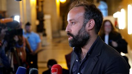 Arthur Dénouveaux, le 29 juin 2022, à Paris. (GEOFFROY VAN DER HASSELT / AFP)