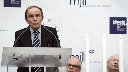 L'avocat et &eacute;crivain am&eacute;ricain Samuel Pisar le 15 avril 2007, au M&eacute;morial de la Shoah, &agrave; Paris. (FRANÇOIS GUILLOT / AFP)