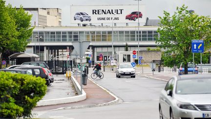 L'usine de Renault, le 28 mai 2013, à Flins, dans les Yvelines. (MAXPPP)