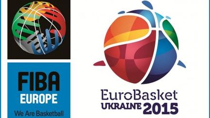 Le logo de l'Eurobasket 2015, qui devait initialement se d&eacute;rouler en Ukraine. (FIBA EUROPE)