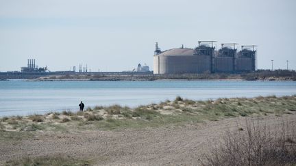 L'usine ArcelorMittal&nbsp;de Fos-sur-Mer (Bouches-du-Rhône), le 13 février 2018.&nbsp; (MAXPPP)