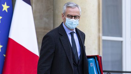 Bruno Le Maire, le 2 décembre 2020 à Paris. (ALEXIS SCIARD / IP3 / MAXPPP)