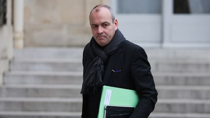 Le secrétaire général de la CFDT, Laurent Berger, le 12 décembre 2022 à Paris. (THOMAS SAMSON / AFP)