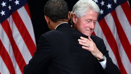 Bill Clinton avec Barack Obama le 4 juin (JEWEL SAMAD / AFP)