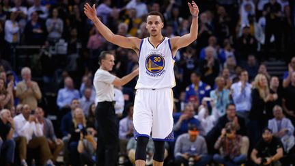 Le joueur des Warriors, Stephen Curry