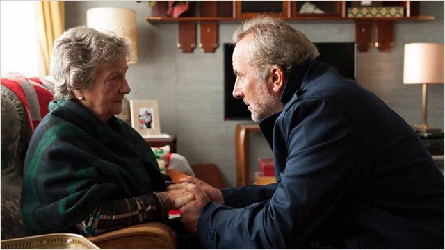 Marthe Villalonga et Antoine Duléry dans "La dernière leçon"
 (Jean-Marie Leroy)