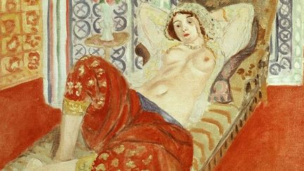 L&#039;odalisque à la culotte rouge. 1922. Matisse
 (Musée National d&#039;art moderne Paris. Gianni Dagli Orti. AFP)