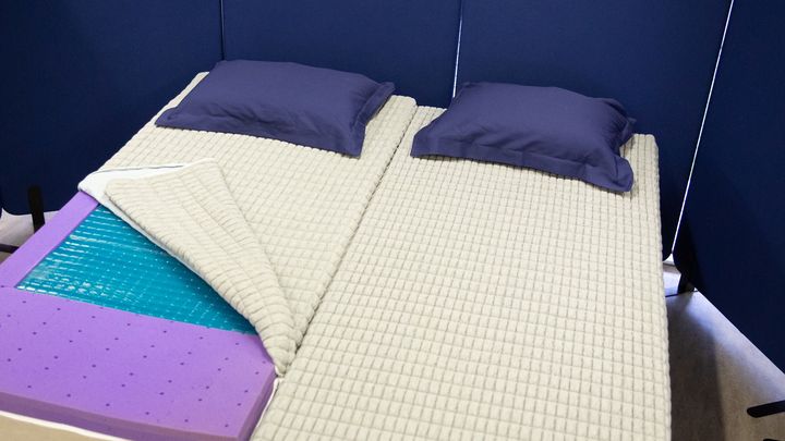 Le sur-matelas thermo-régulant développé à l'Insep (Insep)