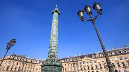 La colonne Vendôme à Paris édifiée par Napoléon pour commémorer la bataille d'Austerlitz
 (BENELUXPIX/MAXPPP)