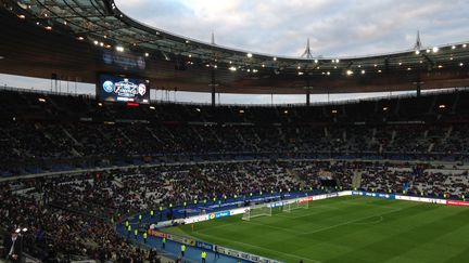 Le Stade de France à une heure du coup d'envoi de la finale de la Coupe de la Ligue entre le PSG et le Losc