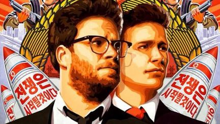 L'affiche du film "The Interview" ave Seth Rogen et James Franco. (SONY PICTURES RELEASING GMBH)