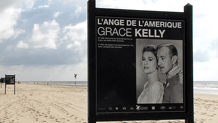 L'exposition "Grace Kelly" présente cent clichés de l'actrice princesse sur la plage du Touquet
 (France 3 / Culturebox)