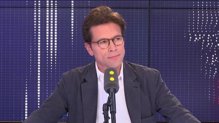 Geoffroy Didier sur le plateau de franceinfo. (FRANCEINFO)