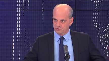 Jean-Michel Blanquer, le 1er juillet 2021, sur franceinfo. (FRANCEINFO / RADIO FRANCE)