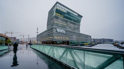 Le nouveau musée Edvard Munch à Oslo (19 octobre 2021) (STIAN LYSBERG SOLUM / EPA/NTB)