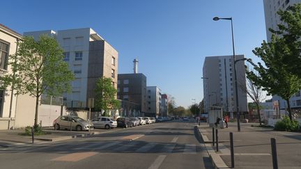 Le quartier du Mistral, à Grenoble (Isère), le 7 avril 2020. (MAXPPP)