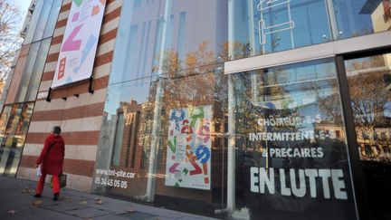 Occupation du hall du  DU TNT théâtre de la Cité, Toulouse, décembre 2015 
