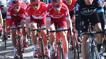 Alexander Kristoff et l'équipe Katusha.  (DE WAELE TIM / TDWSPORT SARL)