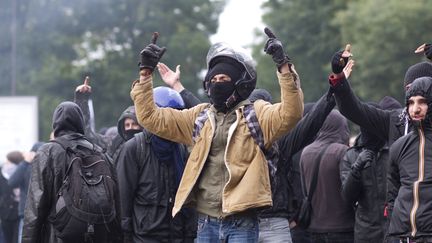 Le&nbsp;Service central de renseignement territorial est charg&eacute; de surveiller&nbsp;les mouvements de protestation violents. (CITIZENSIDE / ELIOT BLONDET / AFP)