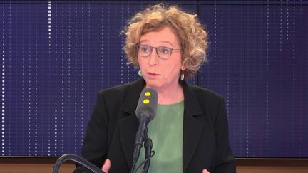 La ministre du Travail, invité du "8h30 Fauvelle-Dély", le jeudi 14 février 2019.&nbsp; (FRANCEINFO / RADIOFRANCE)