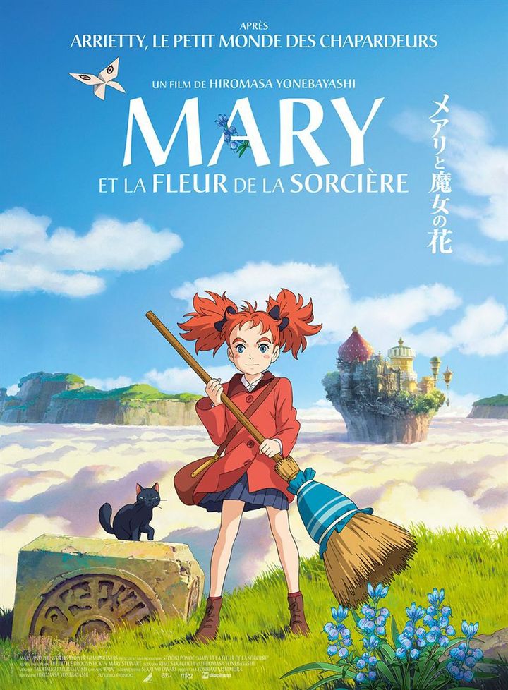 ""Mary et la fleur de la sorcière" : l'affiche
 (Diaphana distribution)